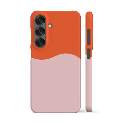 Geo Wave Pink Phone Case