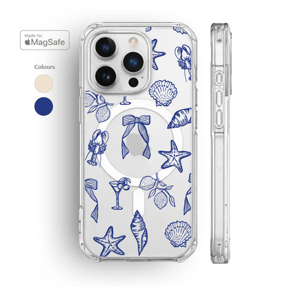 Italian Summer Clear MagSafe iPhone Case