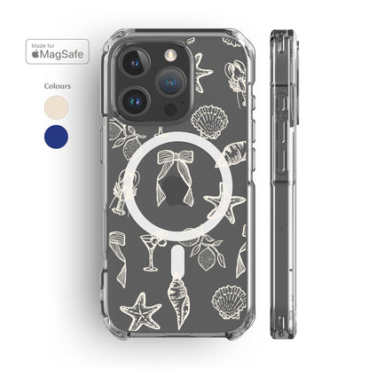 Italian Summer Clear MagSafe iPhone Case