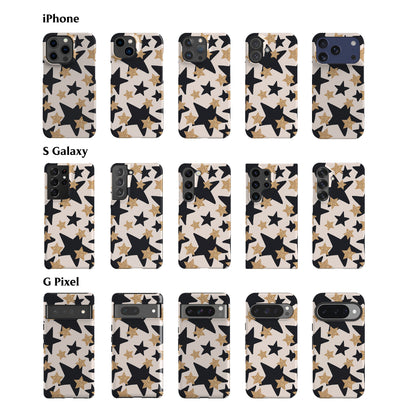 Gold Stars Phone Case