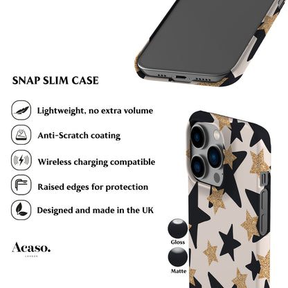Gold Stars Phone Case