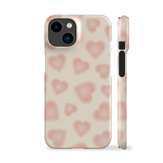 Gradient Peachy Hearts Phone Case