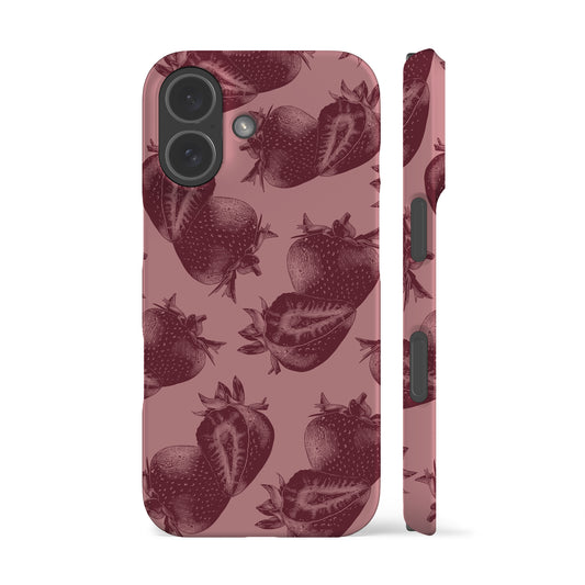 Graphic Strawberries Phone Case