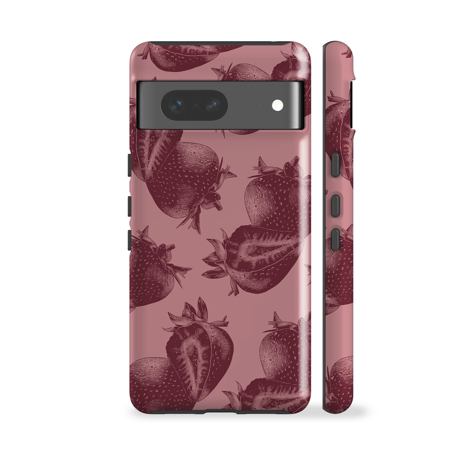 Graphic Strawberries Phone Case