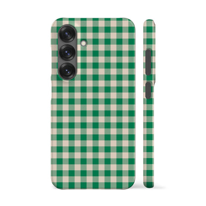 Green Hope Plaid Phone Case