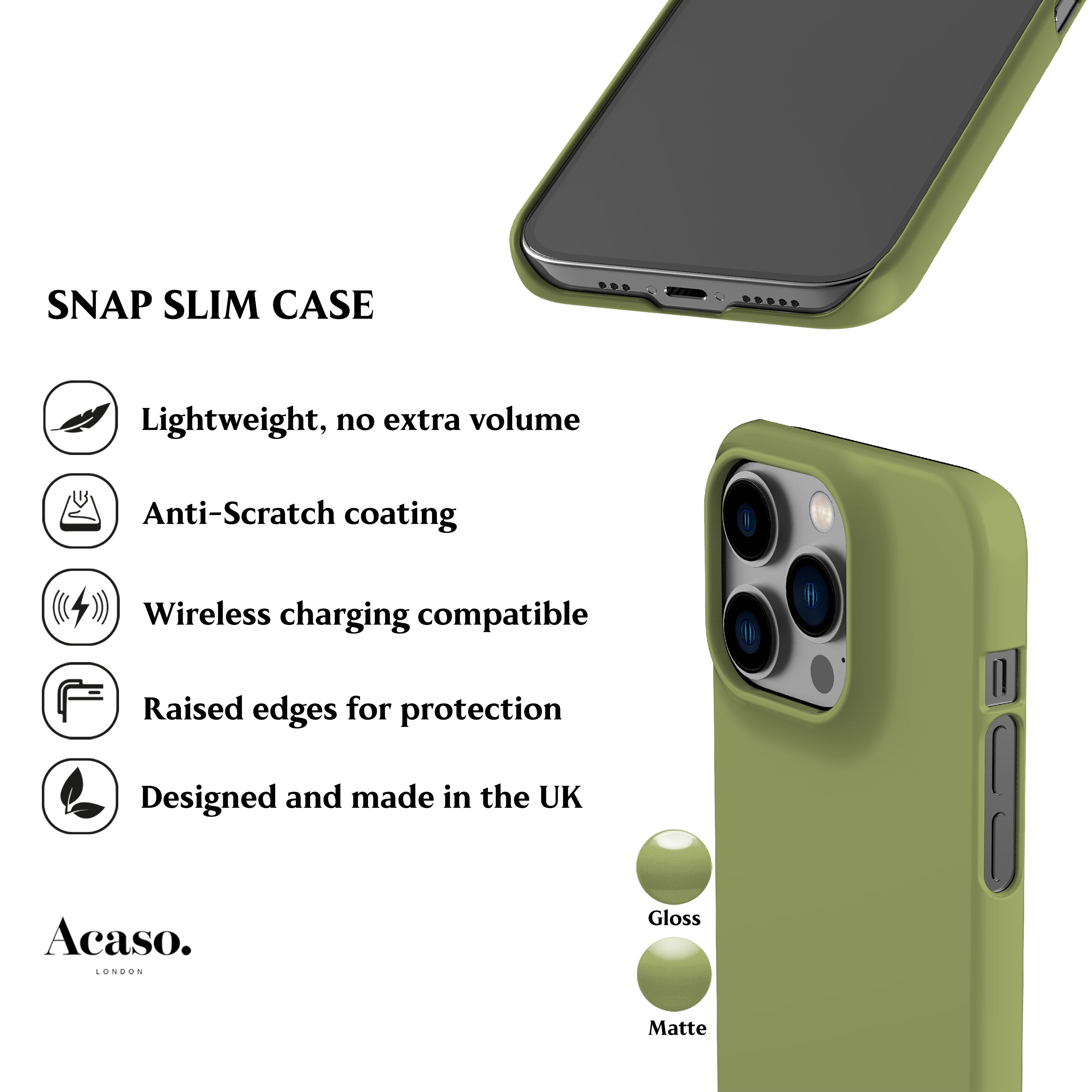 Herbal Green Phone Case