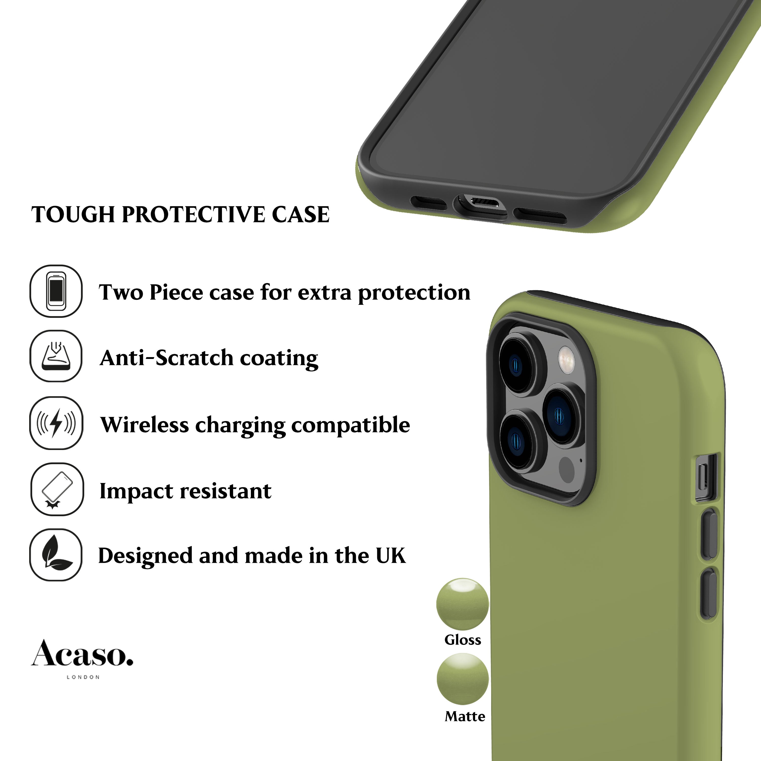 Herbal Green Phone Case