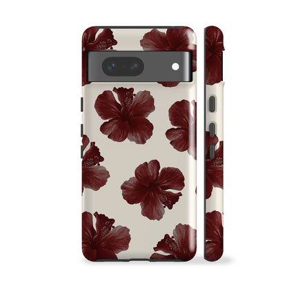 Hibiscus Cream Phone Case