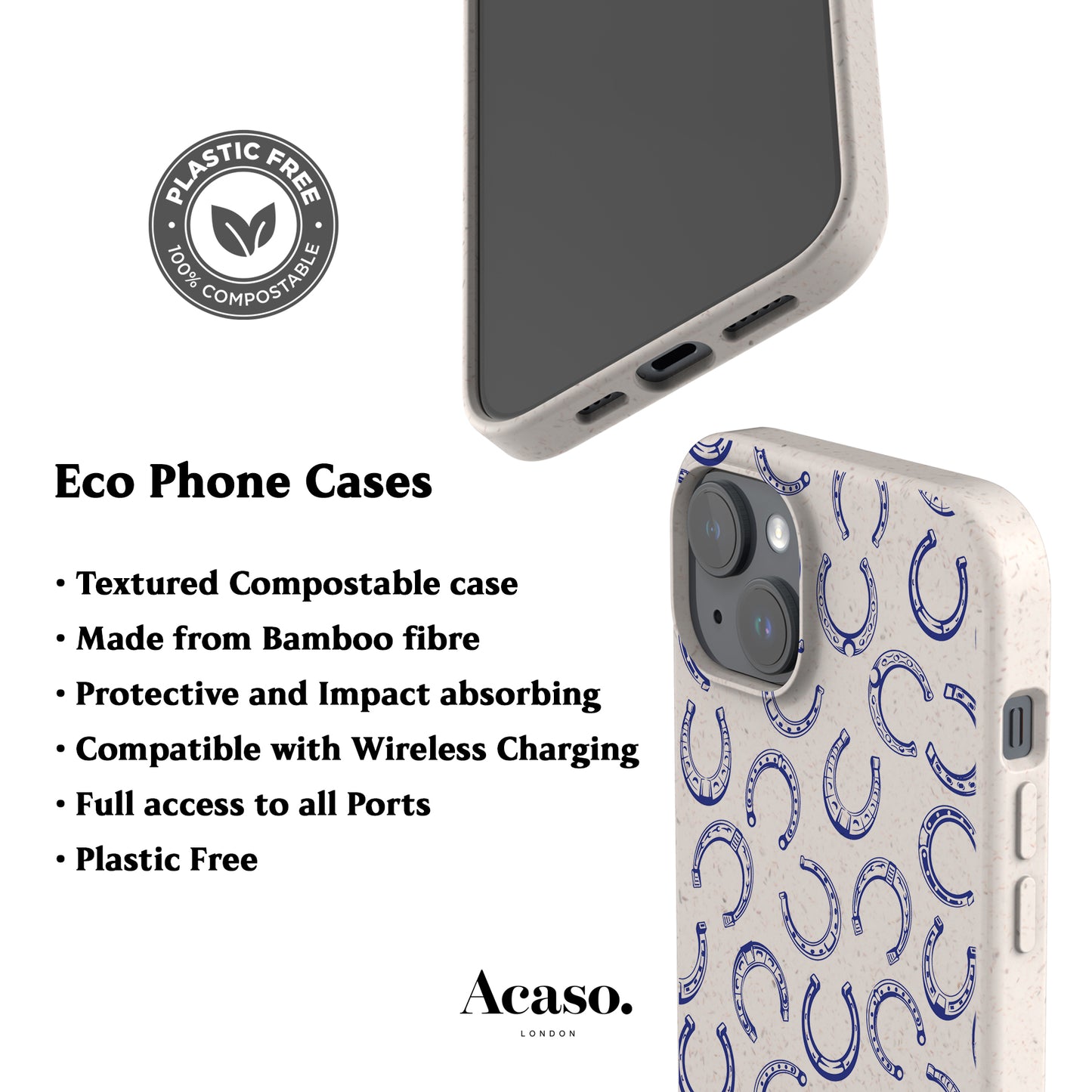 Horseshoe Eco-Friendly Phone Case