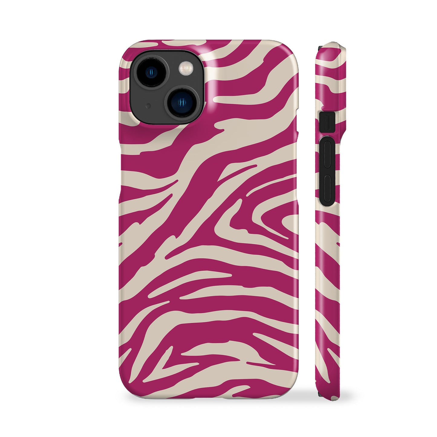 Hot Pink Zebra Phone Case