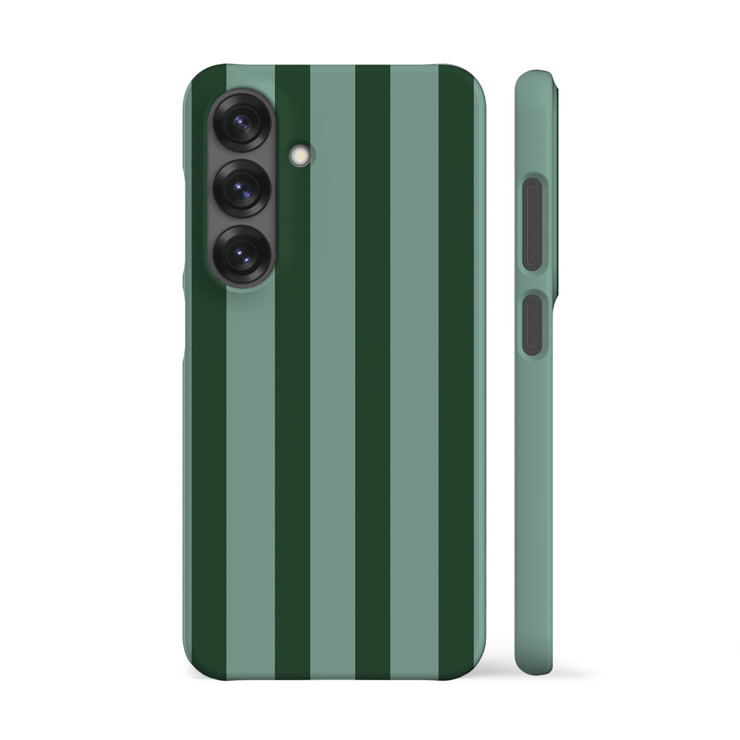 Mint Green Striped Phone Case