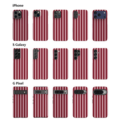 Ibiza Rose Stripes Phone Case