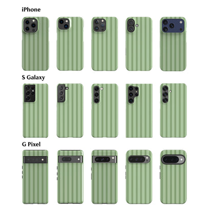 Ibiza Stripes Mint Phone Case