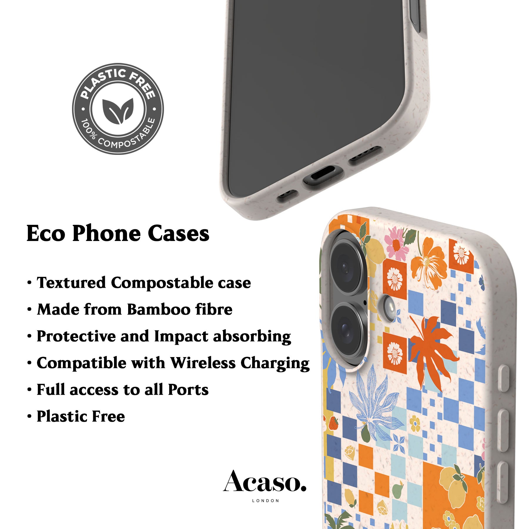 Italian Summer Eco-Friendly Phone Case