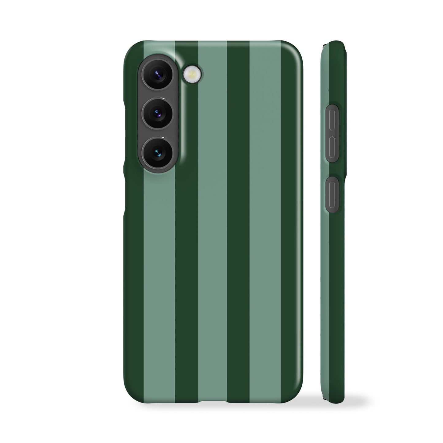 Mint Green Striped Phone Case