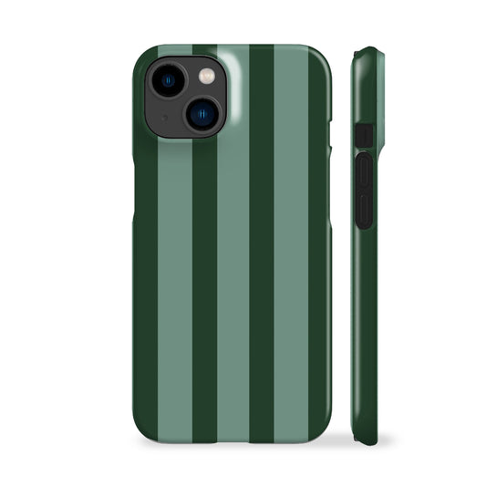 Mint Green Striped Phone Case
