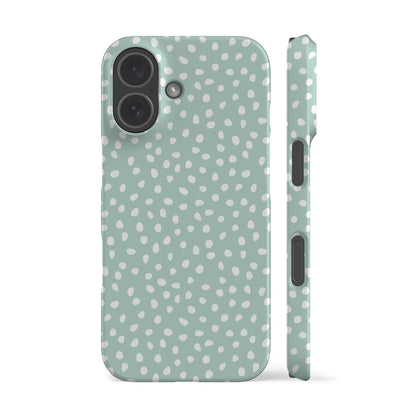Jade Mini Dots Mint Phone Case