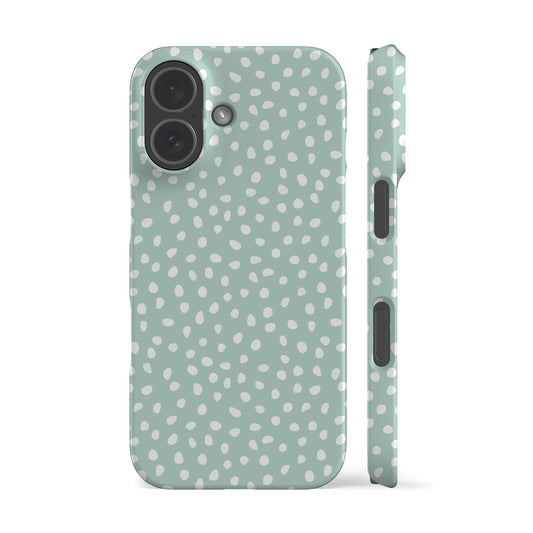 Jade Mini Dots Mint Phone Case