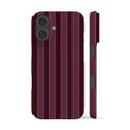 Jolly Deep Rose Stripes Phone Case