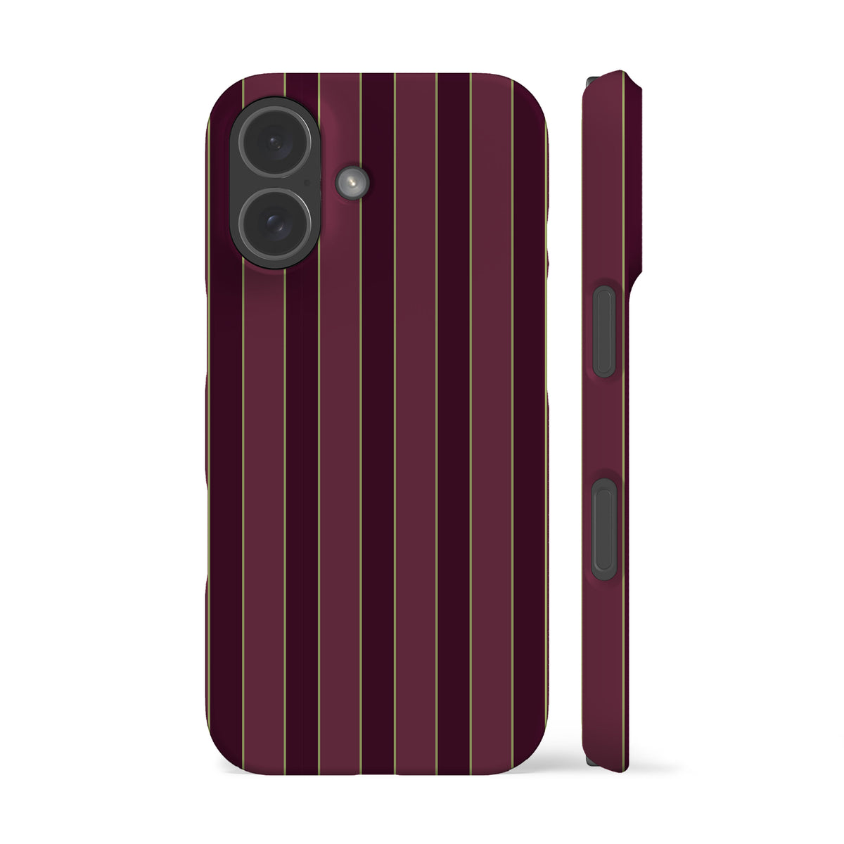 Jolly Deep Rose Stripes Phone Case