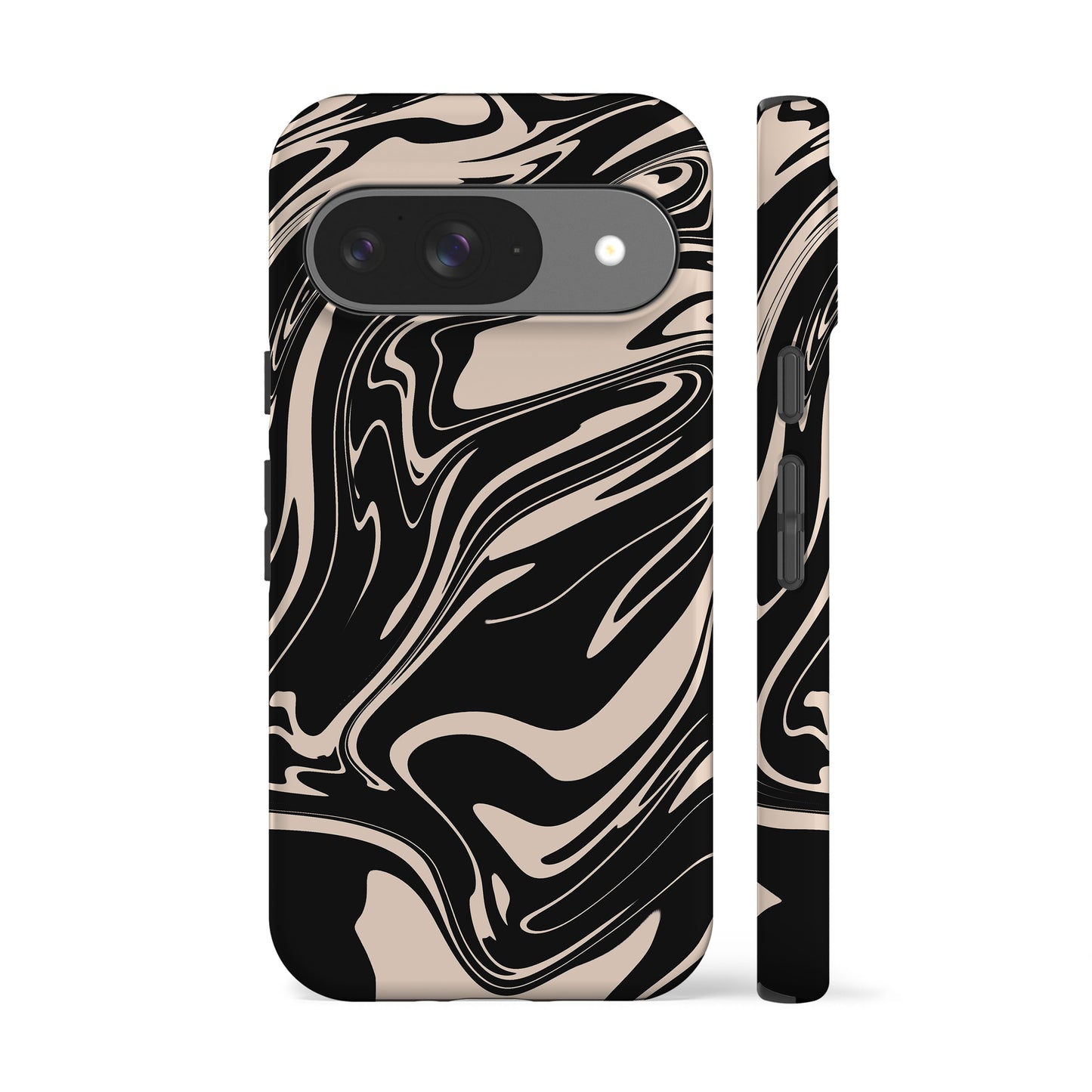 Juin Marble Black Phone Case
