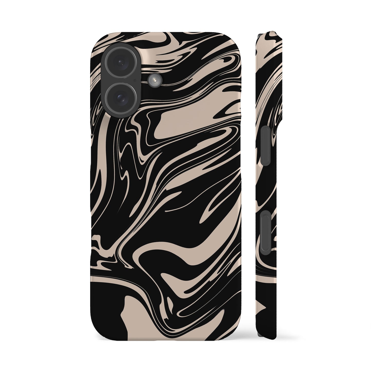 Juin Marble Black Phone Case