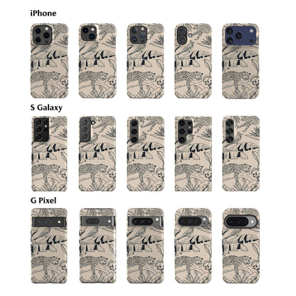 Jungle Jouy Cream Phone Case