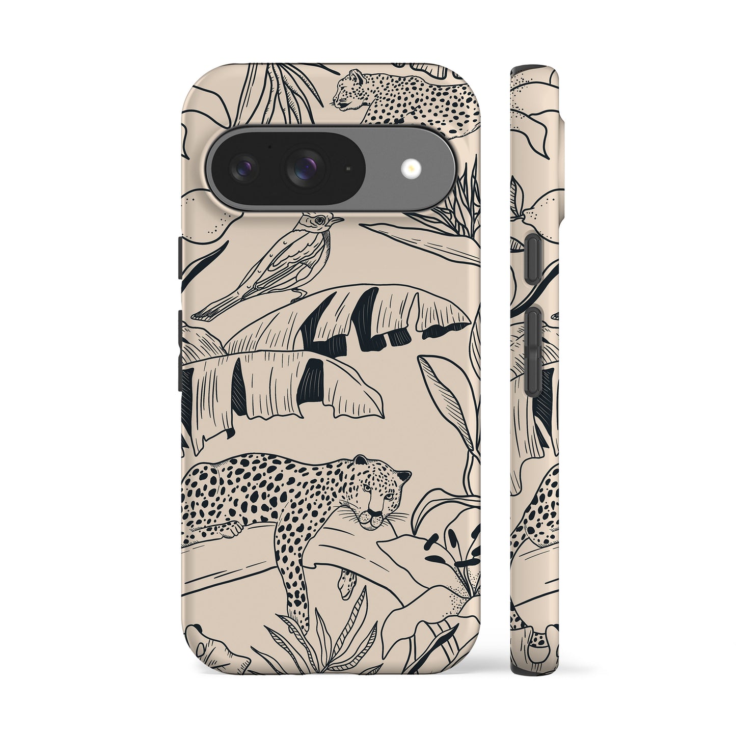 Jungle Jouy Cream Phone Case