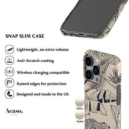 Jungle Jouy Cream Phone Case