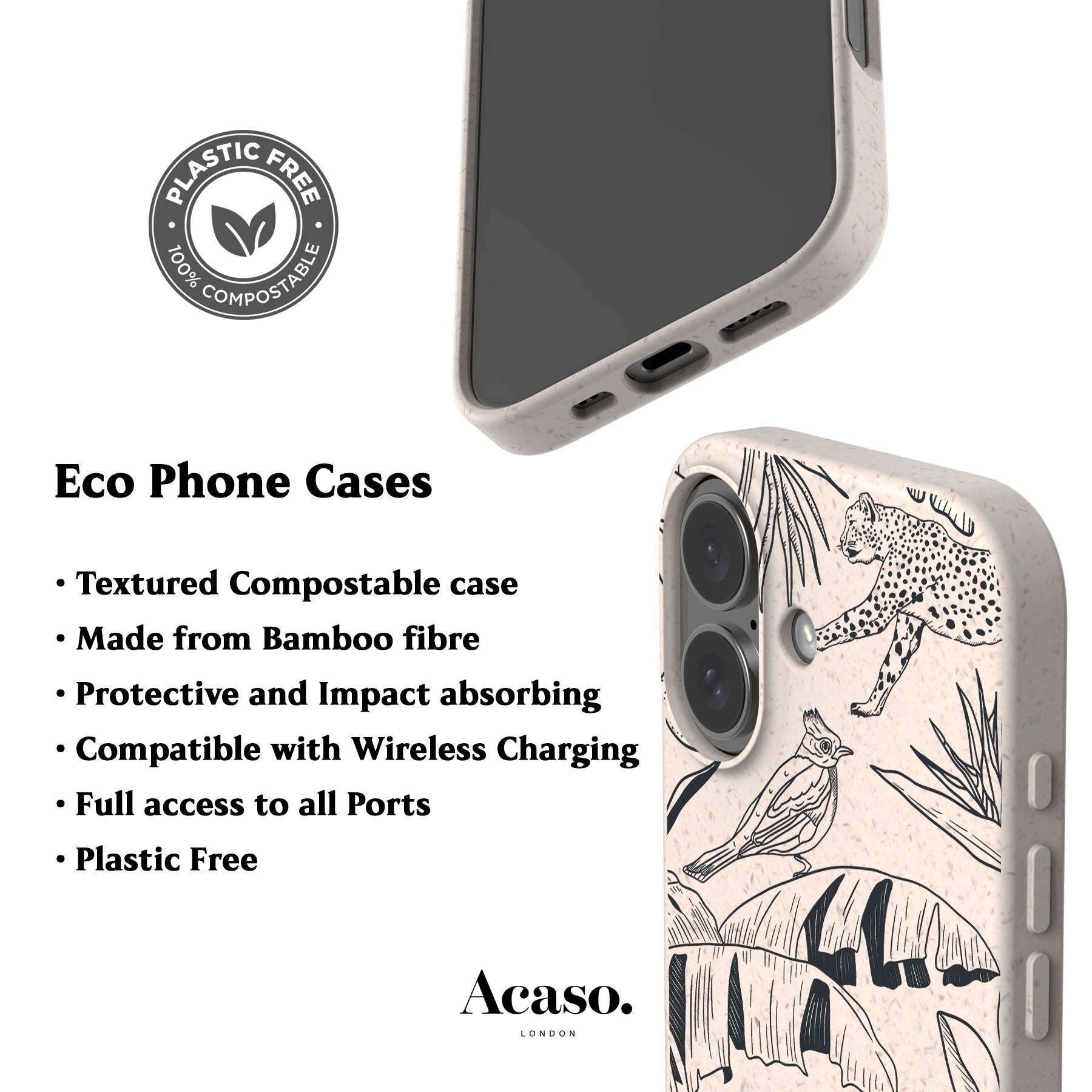 Jungle Jouy Eco-Friendly Phone Case