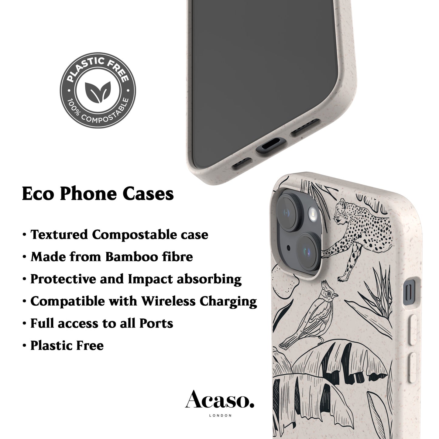 Jungle Jouy Eco-Friendly Phone Case