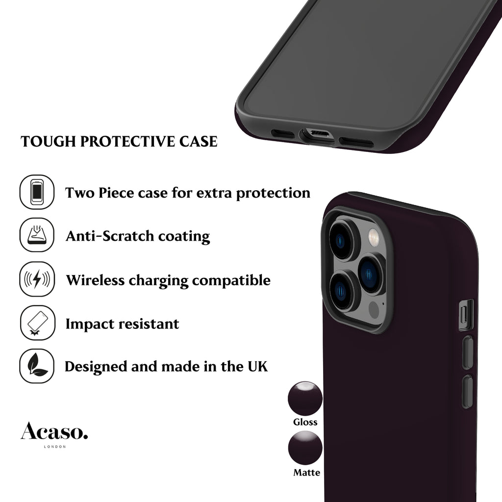 Kurobeni Solid Phone Case