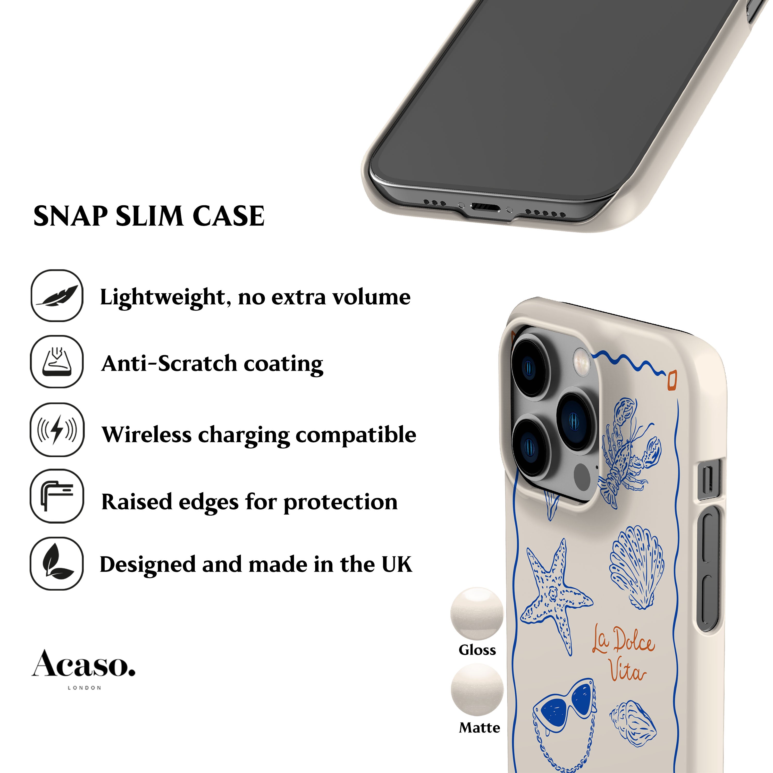 La Dolce Vita Phone Case