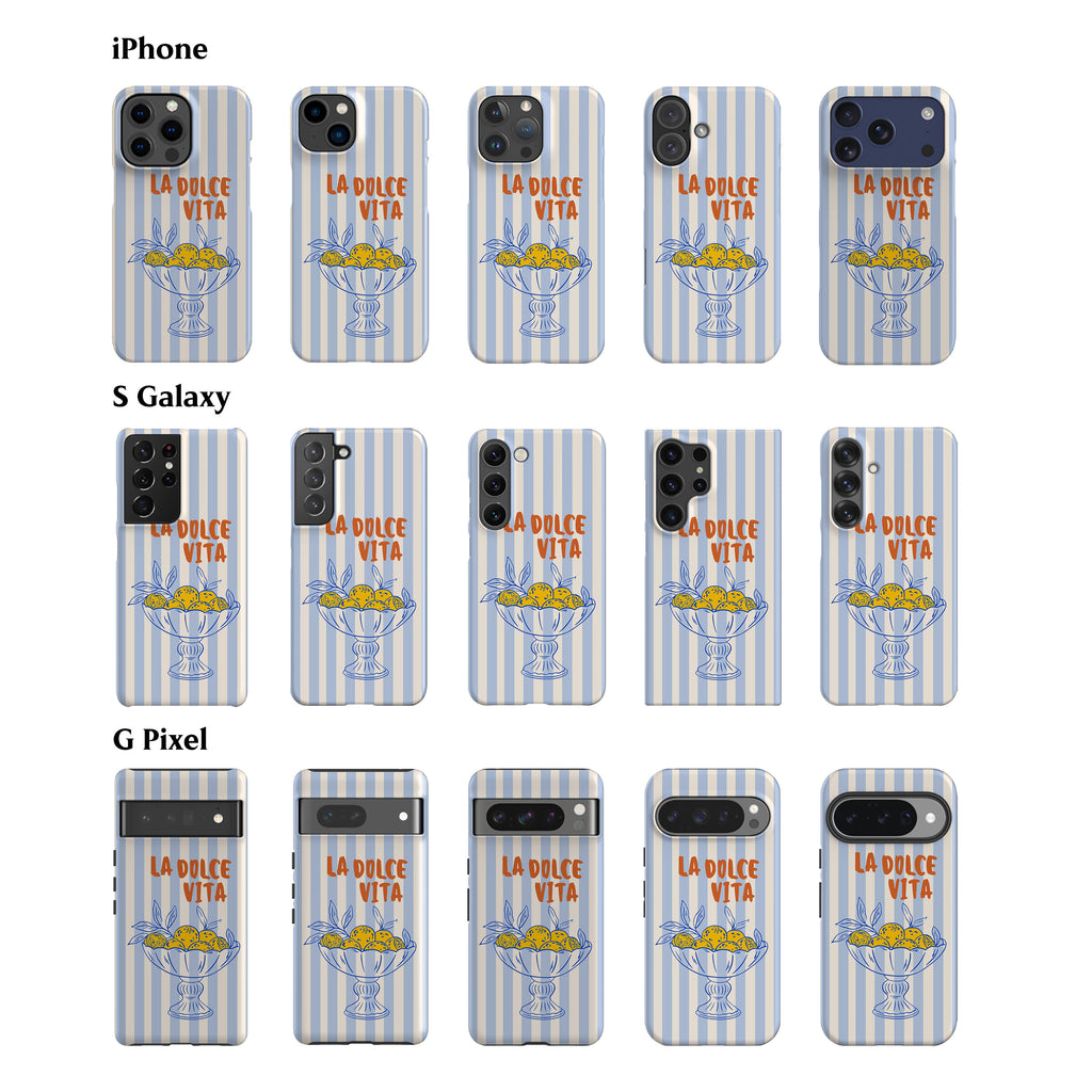 Lemon Dolce Vita Phone Case