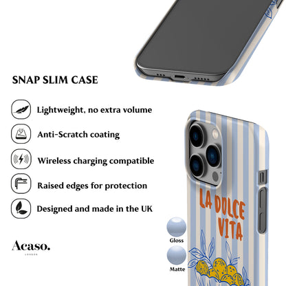 Lemon Dolce Vita Phone Case