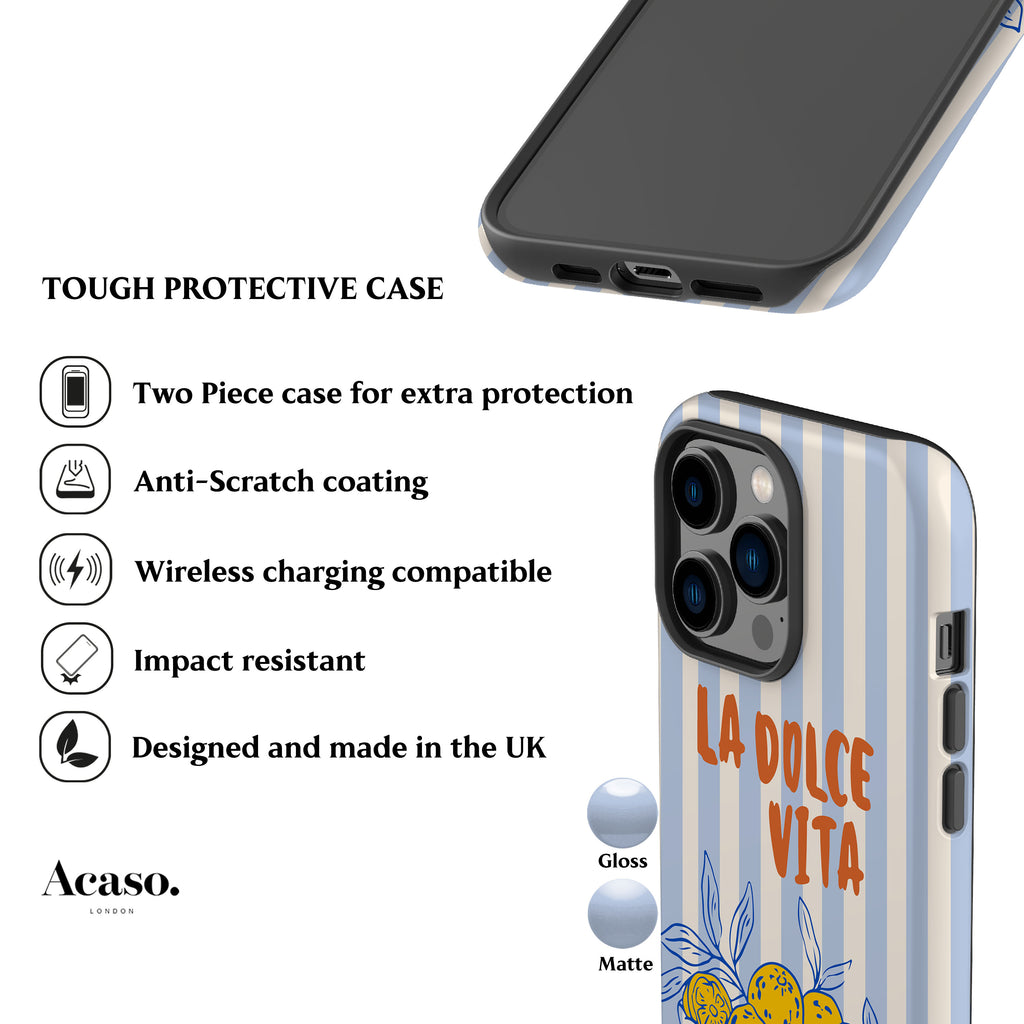Lemon Dolce Vita Phone Case