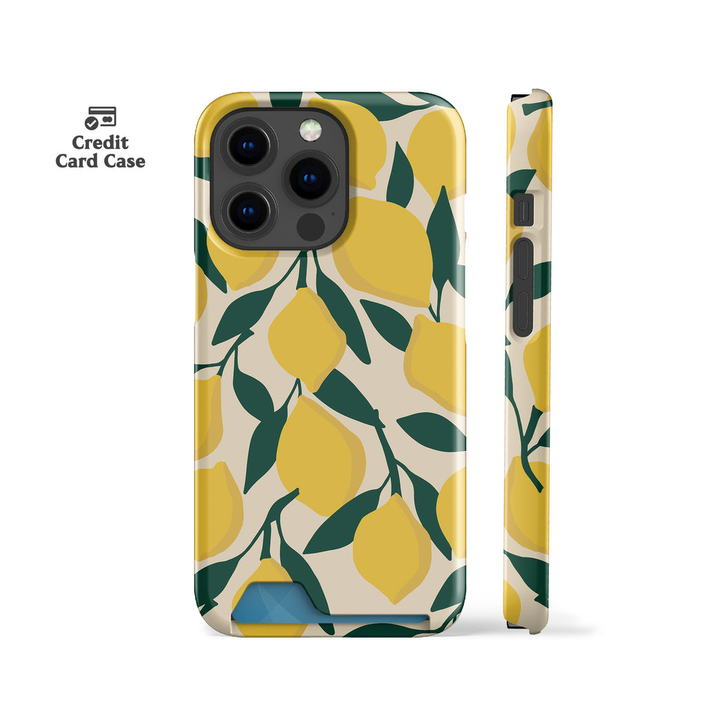 Lemons Card Case