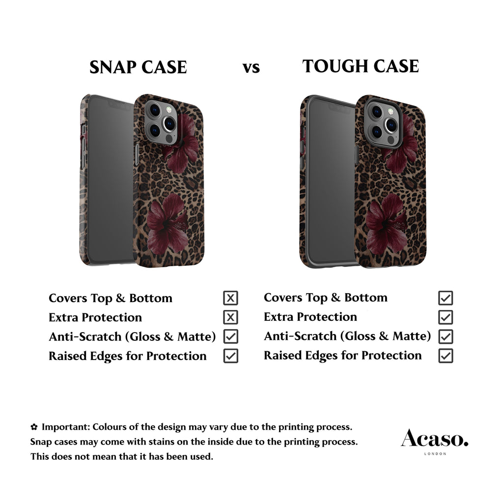 Leo Hibiscus Phone Case