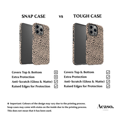 Leopard Rose Phone Case