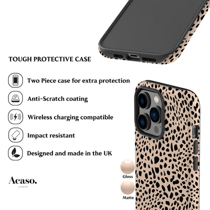Leopard Rose Phone Case