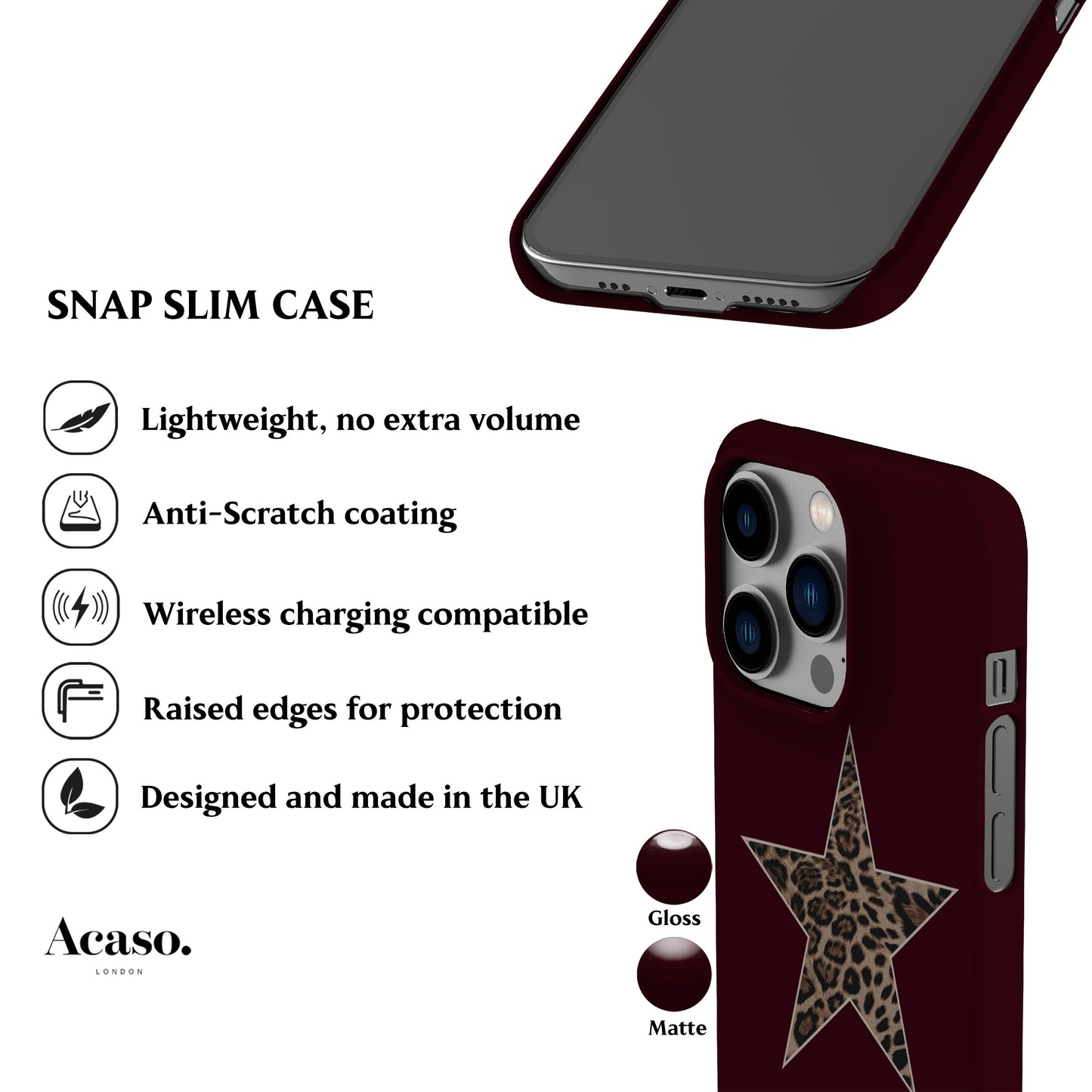 Leo Star Phone Case