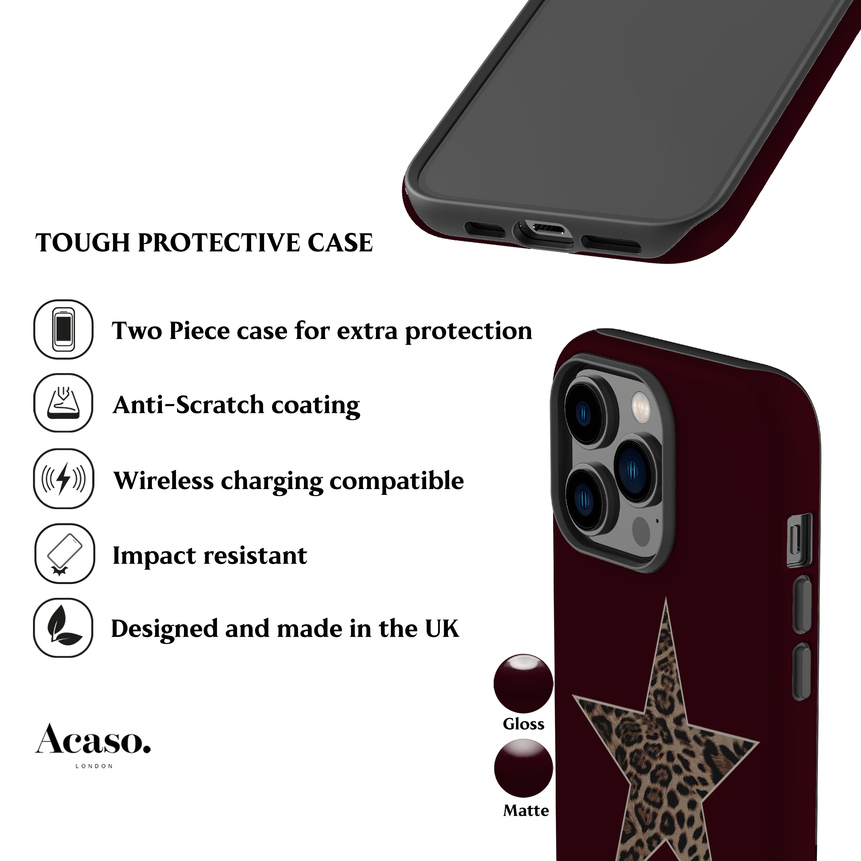 Leo Star Phone Case