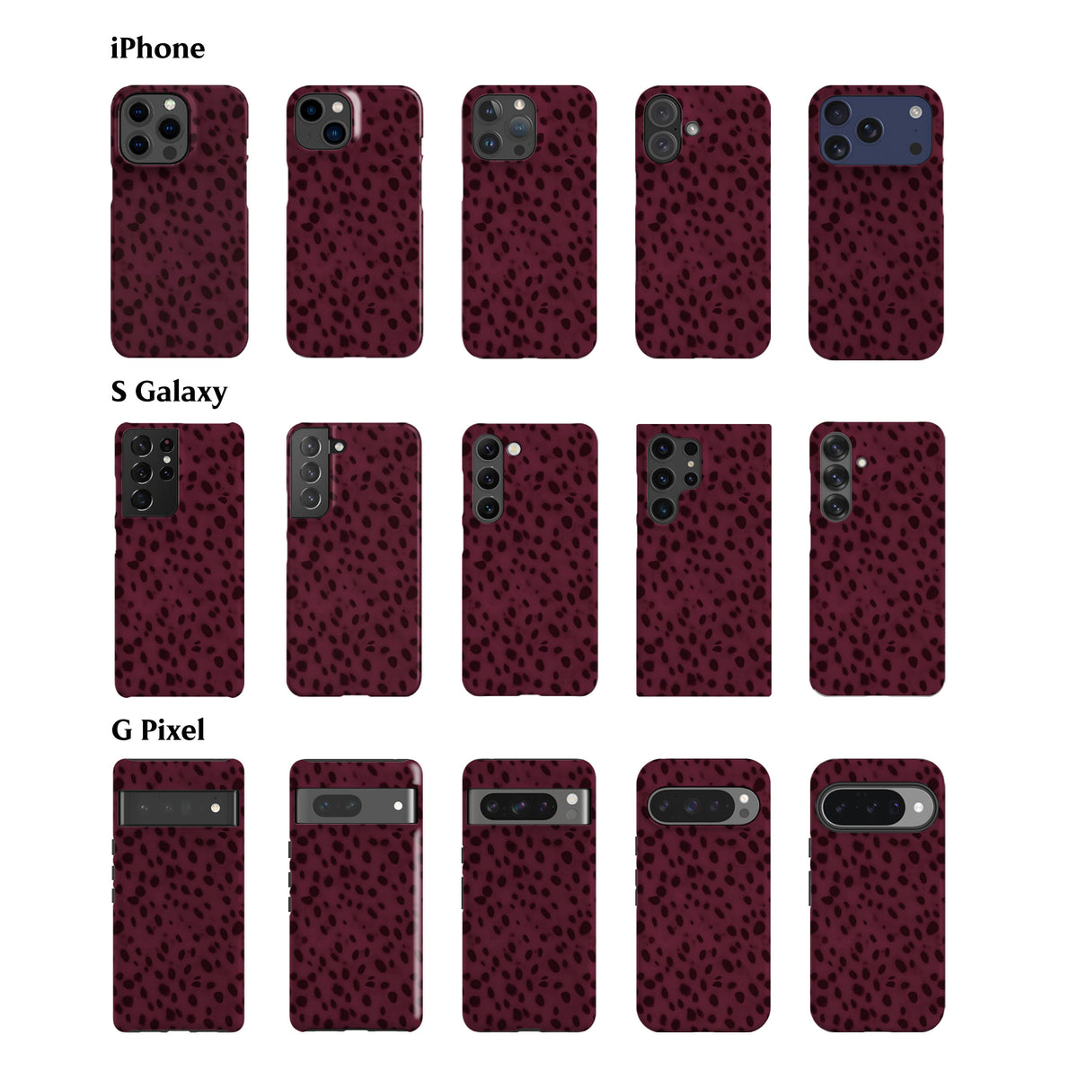 Cherry Bambi Spots Phone Case