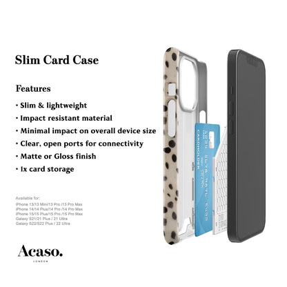 Light Bambi Spots Card Case