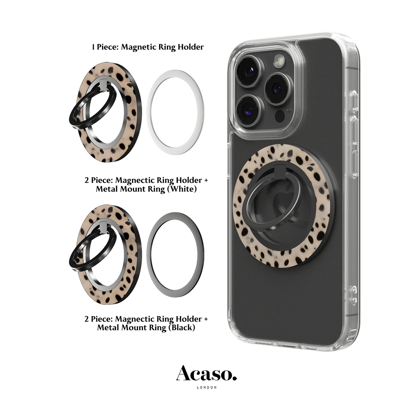 Light Bambi Spots MagSafe Ring Holder