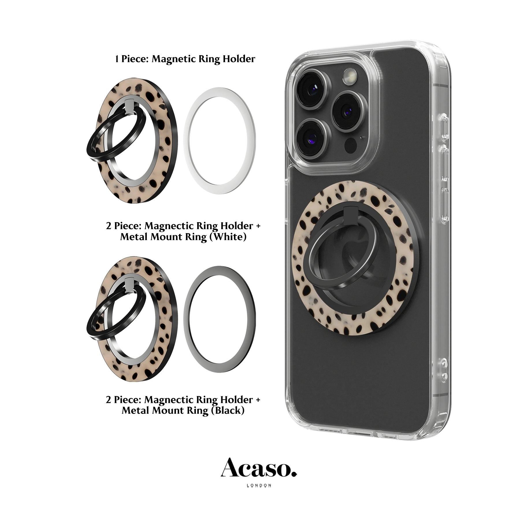 Light Bambi Spots MagSafe Ring Holder