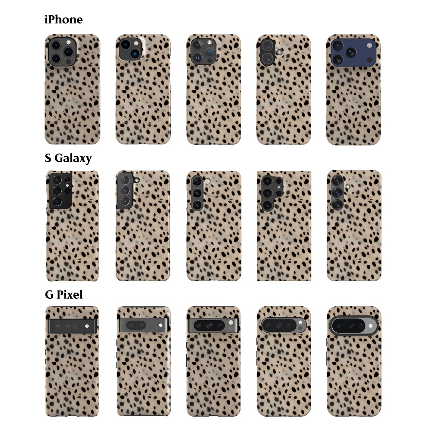 Light Bambi Spots Phone Case