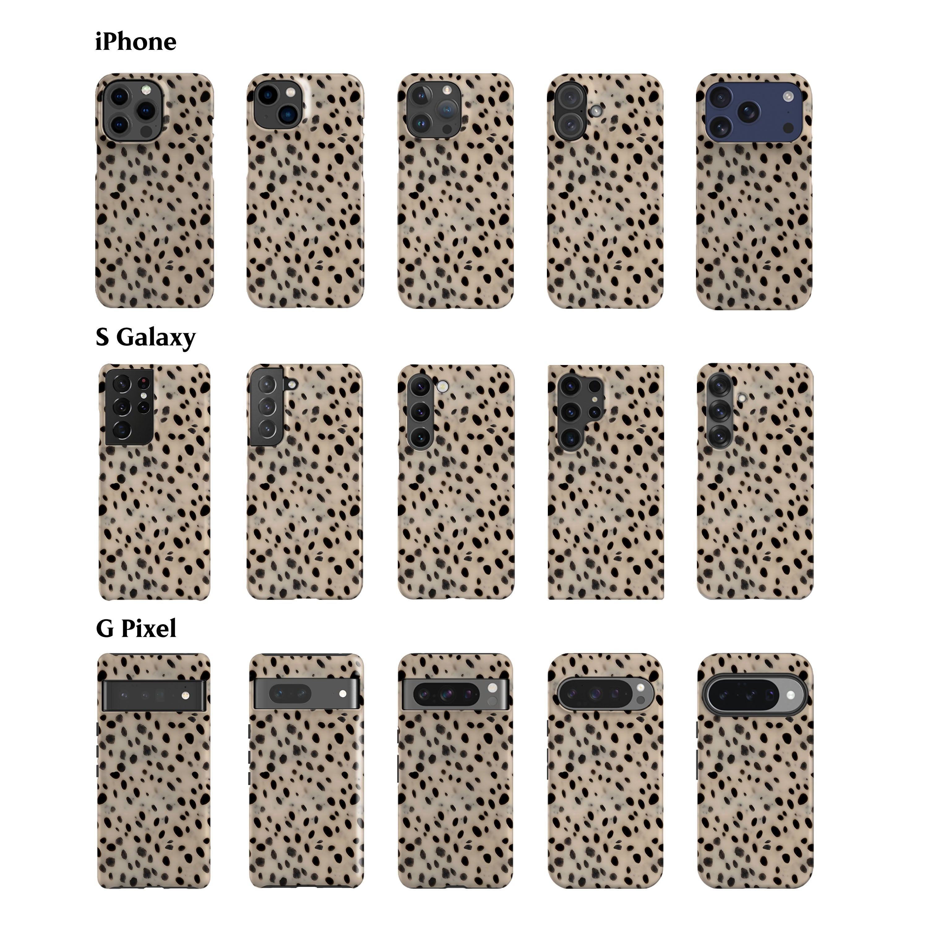 Light Bambi Spots Phone Case