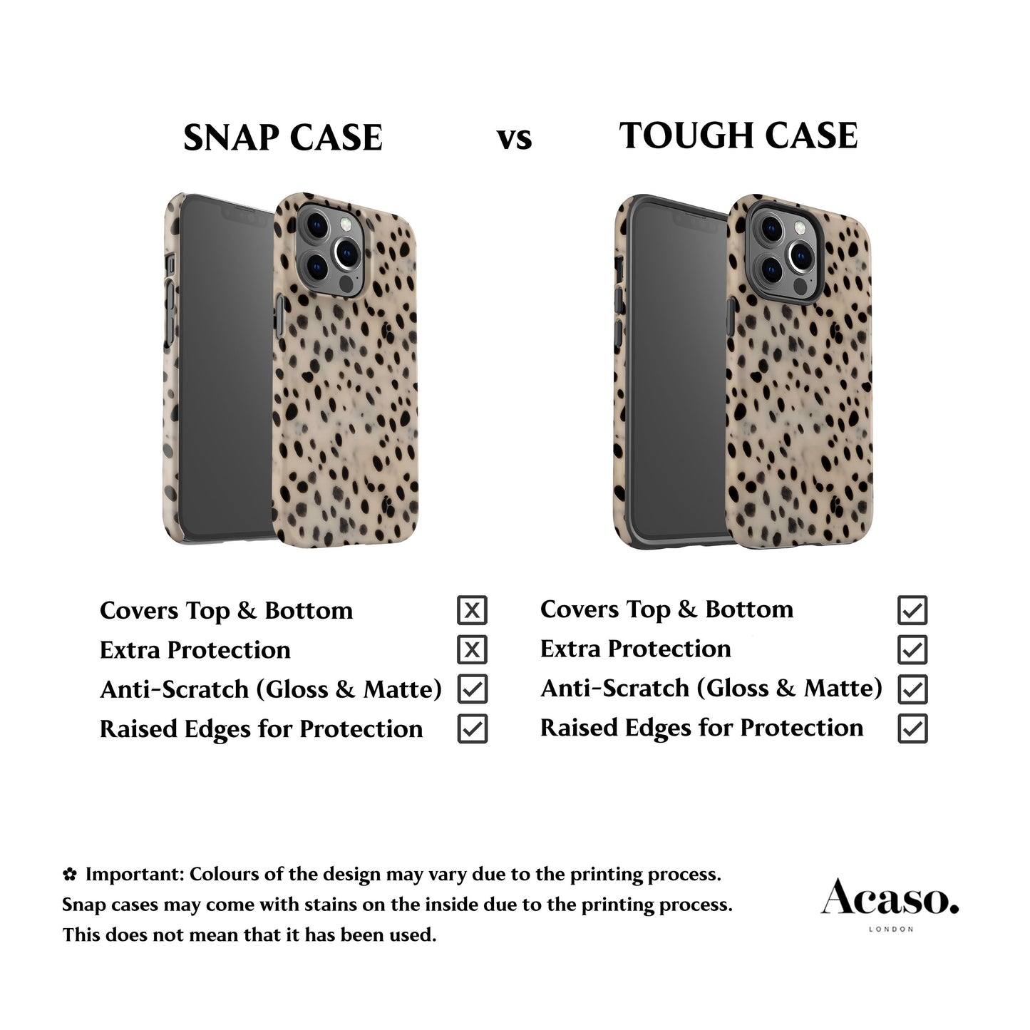 Light Bambi Spots Phone Case