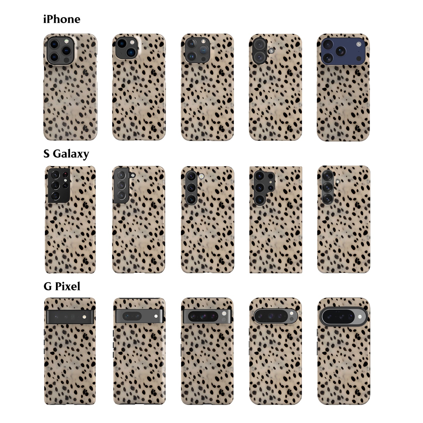 Light Bambi Spots Phone Case